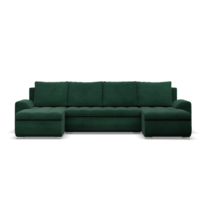 FORESTA ULL Poso Corner Sofa, Color - BOTTLE GREEN FORESTA ULL Poso Corner Sofa, Color - BOTTLE GREEN