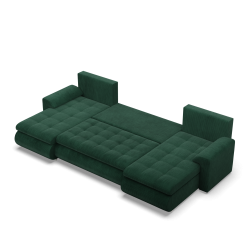 FORESTA ULL Poso Corner Sofa, Color - BOTTLE GREEN FORESTA ULL Poso Corner Sofa, Color - BOTTLE GREEN