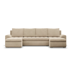FORESTA ULL Poso Ecksofa, Farbe - BEIGE FORESTA ULL Poso Ecksofa, Farbe - BEIGE