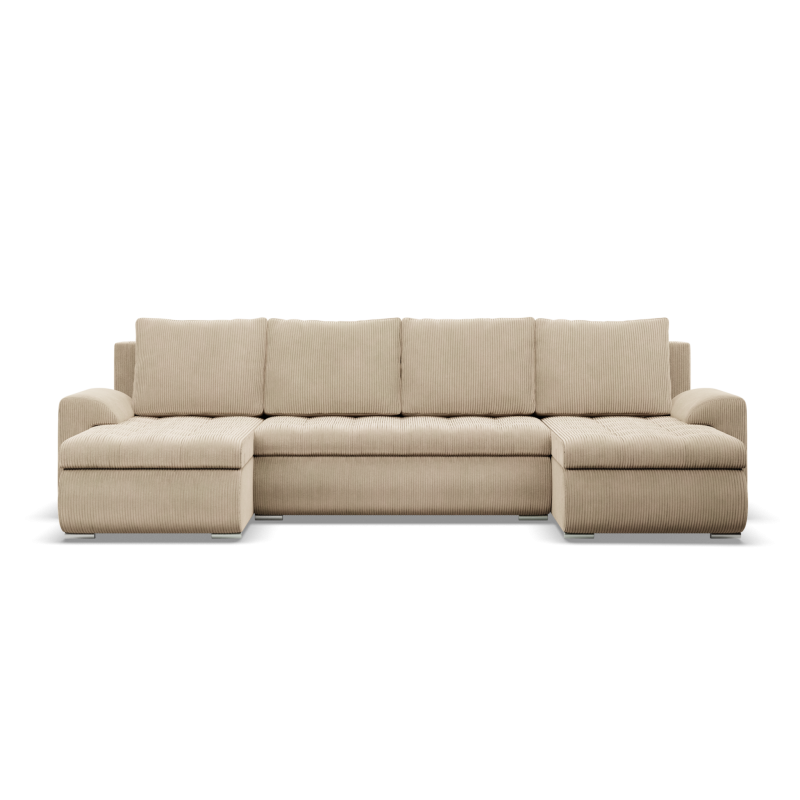 FORESTA ULL Poso Corner Sofa, Color - BEIGE FORESTA ULL Poso Corner Sofa, Color - BEIGE