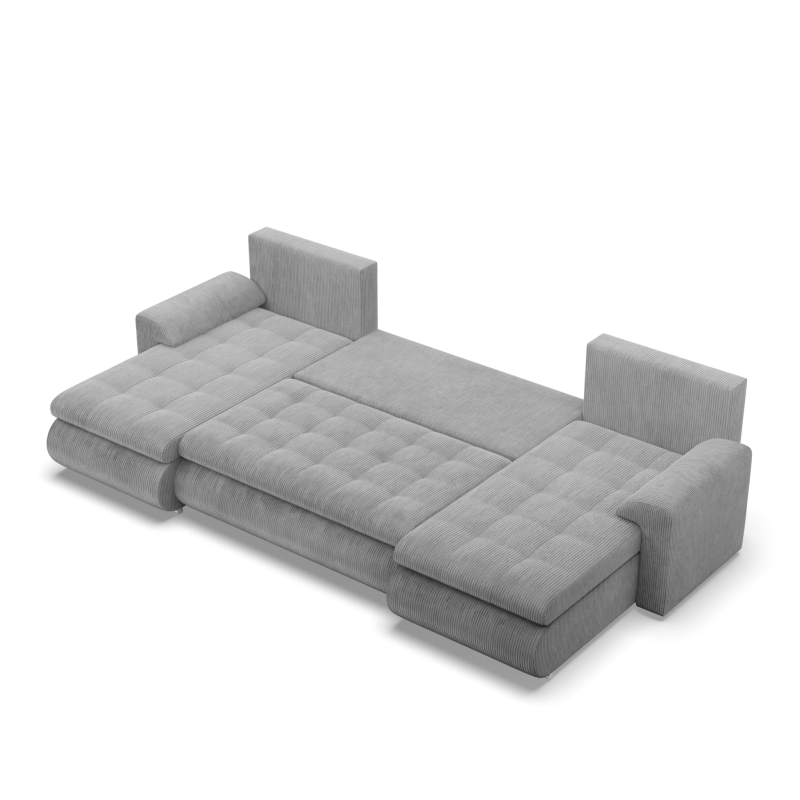 FORESTA ULL Poso Corner Sofa, Color - GRAY FORESTA ULL Poso Corner Sofa, Color - GRAY