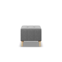 ELMA Pouf, Color - GRAY, Size - 50x50 ELMA Pouf, Color - GRAY, Size - 50x50