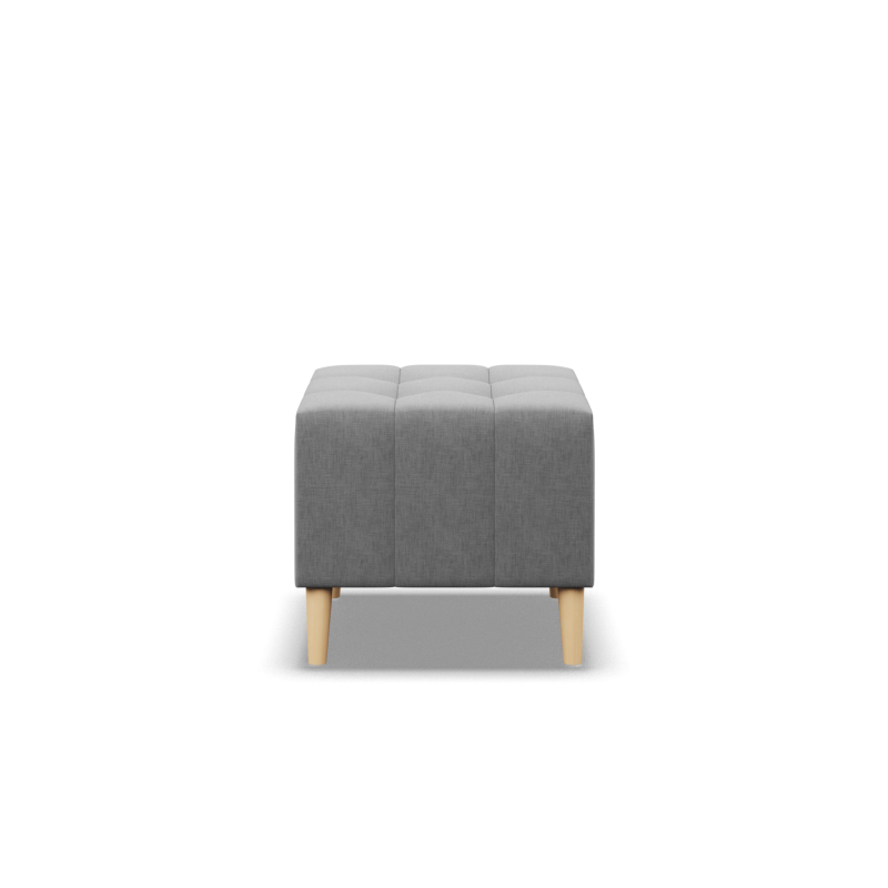 ELMA Pouf, Color - GRAY, Size - 50x50 ELMA Pouf, Color - GRAY, Size - 50x50