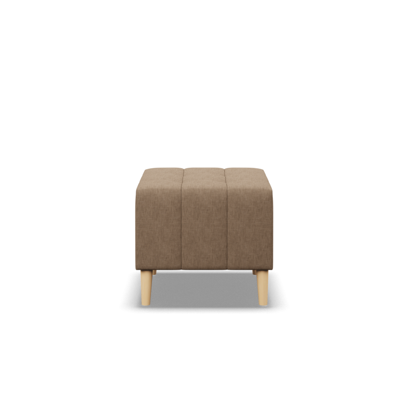 Pouf ELMA, Farbe - CAPPUCCINO, Größe - 50x50 Pouf ELMA, Farbe - CAPPUCCINO, Größe - 50x50