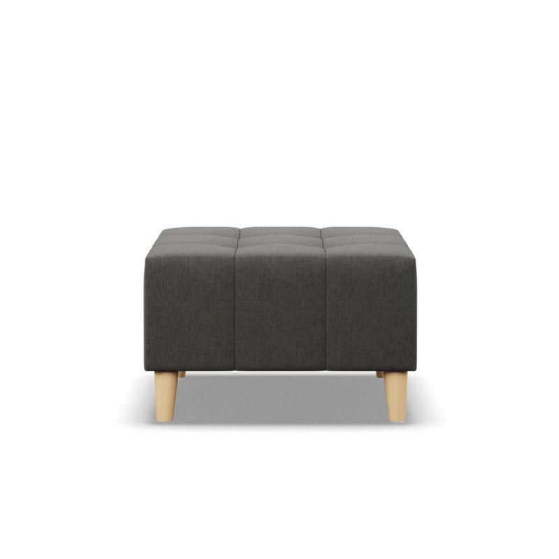 Pouf ELMA, Farbe - DUNKELGRAU, Größe - 70x70 Pouf ELMA, Farbe - DUNKELGRAU, Größe - 70x70