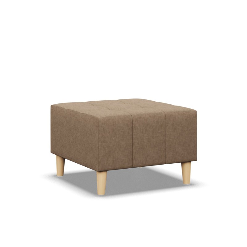 Puff ELMA, Farbe - CAPPUCCINO, Größe - 70x70 Puff ELMA, Farbe - CAPPUCCINO, Größe - 70x70
