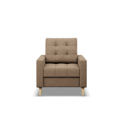 ELMA Armchair, Filling - Foam, Color - CAPPUCCINO ELMA Armchair, Filling - Foam, Color - CAPPUCCINO
