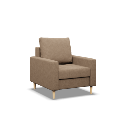 ELMA Armchair, Filling - Foam, Color - CAPPUCCINO ELMA Armchair, Filling - Foam, Color - CAPPUCCINO