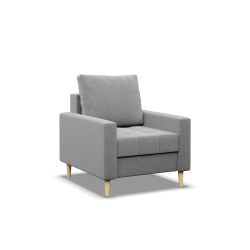 ELMA Armchair, Filling - Spring, Color - GRAY ELMA Armchair, Filling - Spring, Color - GRAY