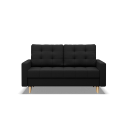 Sofa ELMA , Wypełnienie - Piankowe, Kolor - CZARNY Sofa ELMA , Wypełnienie - Piankowe, Kolor - CZARNY