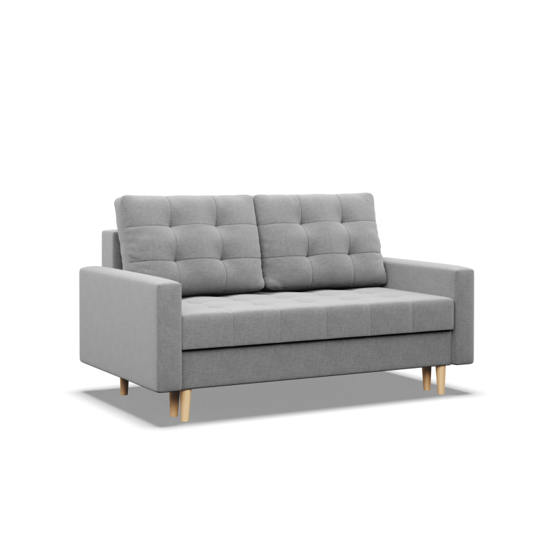 Sofa ELMA , Wypełnienie - Sprężynowe, Kolor - SZARY Sofa ELMA , Wypełnienie - Sprężynowe, Kolor - SZARY