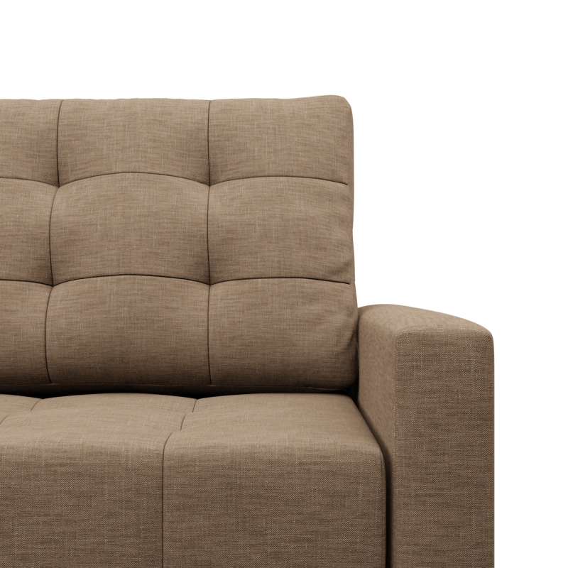 Sofa ELMA , Wypełnienie - Sprężynowe, Kolor - CAPPUCCINO Sofa ELMA , Wypełnienie - Sprężynowe, Kolor - CAPPUCCINO
