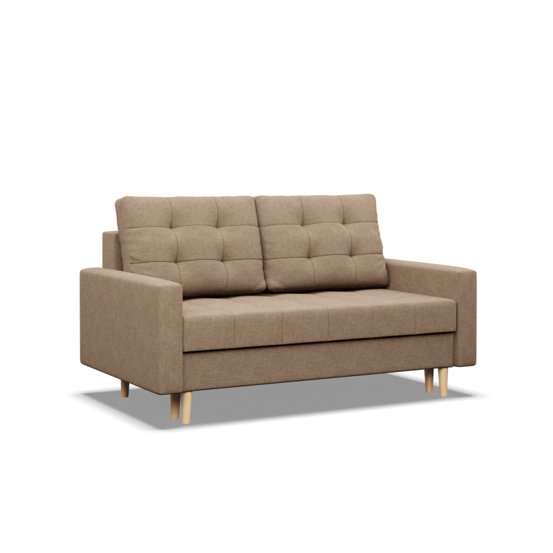 Sofa ELMA , Wypełnienie - Sprężynowe, Kolor - CAPPUCCINO Sofa ELMA , Wypełnienie - Sprężynowe, Kolor - CAPPUCCINO