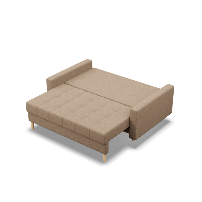 Sofa ELMA , Wypełnienie - Sprężynowe, Kolor - CAPPUCCINO Sofa ELMA , Wypełnienie - Sprężynowe, Kolor - CAPPUCCINO