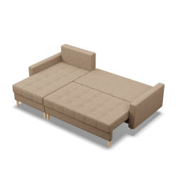ELMA LL Corner Sofa, Filling - Foam, Color - CAPPUCCINO ELMA LL Corner Sofa, Filling - Foam, Color - CAPPUCCINO