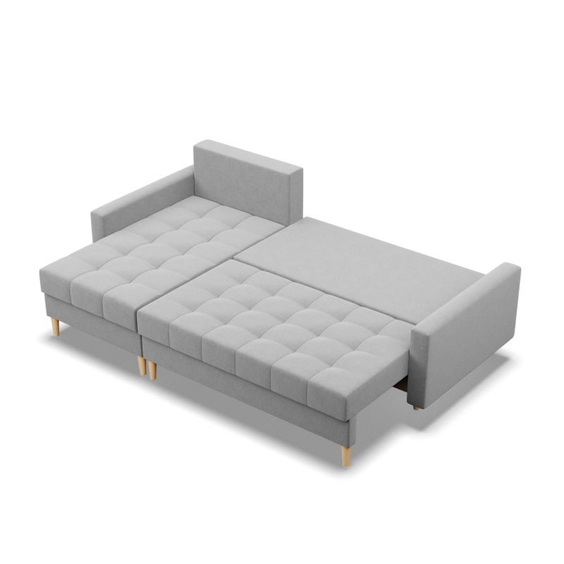 ELMA LL Corner Sofa, Filling - Spring, Color - GRAY ELMA LL Corner Sofa, Filling - Spring, Color - GRAY