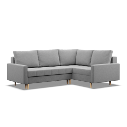 ELMA LO Corner Sofa, Filling - Foam, Side - RIGHT, Color - GRAY ELMA LO Corner Sofa, Filling - Foam, Side - RIGHT, Color - GRAY