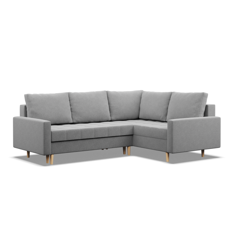 ELMA LO Corner Sofa, Filling - Foam, Side - RIGHT, Color - GRAY ELMA LO Corner Sofa, Filling - Foam, Side - RIGHT, Color - GRAY