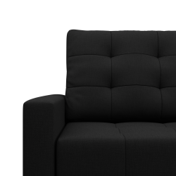 ELMA LO Corner Sofa, Filling - Foam, Side - RIGHT, Color - BLACK ELMA LO Corner Sofa, Filling - Foam, Side - RIGHT, Color - BLACK