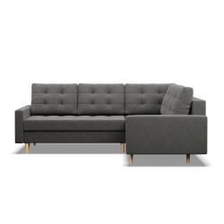 Corner Sofa ELMA LO, Filling - Foam, Side - RIGHT, Color - DARK GRAY Corner Sofa ELMA LO, Filling - Foam, Side - RIGHT, Color - DARK GRAY