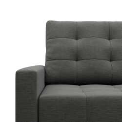 Corner Sofa ELMA LO, Filling - Foam, Side - RIGHT, Color - DARK GRAY Corner Sofa ELMA LO, Filling - Foam, Side - RIGHT, Color - DARK GRAY