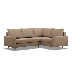 ELMA LO Corner Sofa, Filling - Foam, Side - RIGHT, Color - CAPPUCCINO ELMA LO Corner Sofa, Filling - Foam, Side - RIGHT, Color - CAPPUCCINO