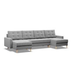 ELMA ULL Corner Sofa, Filling - Foam, Color - GRAY
