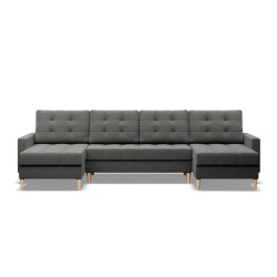 Corner Sofa ELMA ULL, Filling - Foam, Color - DARK GRAY Corner Sofa ELMA ULL, Filling - Foam, Color - DARK GRAY
