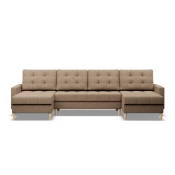 ELMA ULL Corner Sofa, Filling - Foam, Color - CAPPUCCINO ELMA ULL Corner Sofa, Filling - Foam, Color - CAPPUCCINO