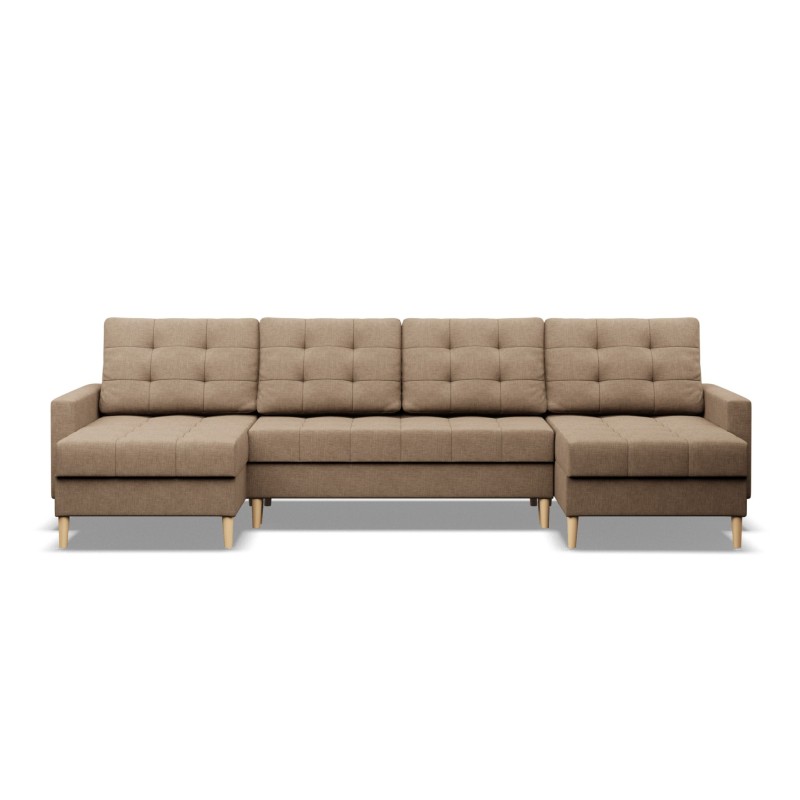 ELMA ULL Corner Sofa, Filling - Foam, Color - CAPPUCCINO ELMA ULL Corner Sofa, Filling - Foam, Color - CAPPUCCINO