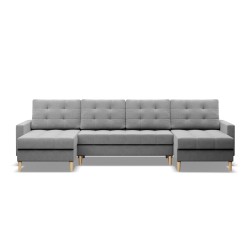ELMA ULL Corner Sofa, Filling - Spring, Color - GRAY ELMA ULL Corner Sofa, Filling - Spring, Color - GRAY
