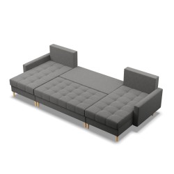 ELMA ULL Corner Sofa, Filling - Spring, Color - DARK GRAY ELMA ULL Corner Sofa, Filling - Spring, Color - DARK GRAY