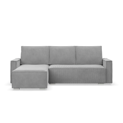 Ecksofa NOTO, Farbe - HELLGRAU - Poso 055 Ecksofa NOTO, Farbe - HELLGRAU - Poso 055