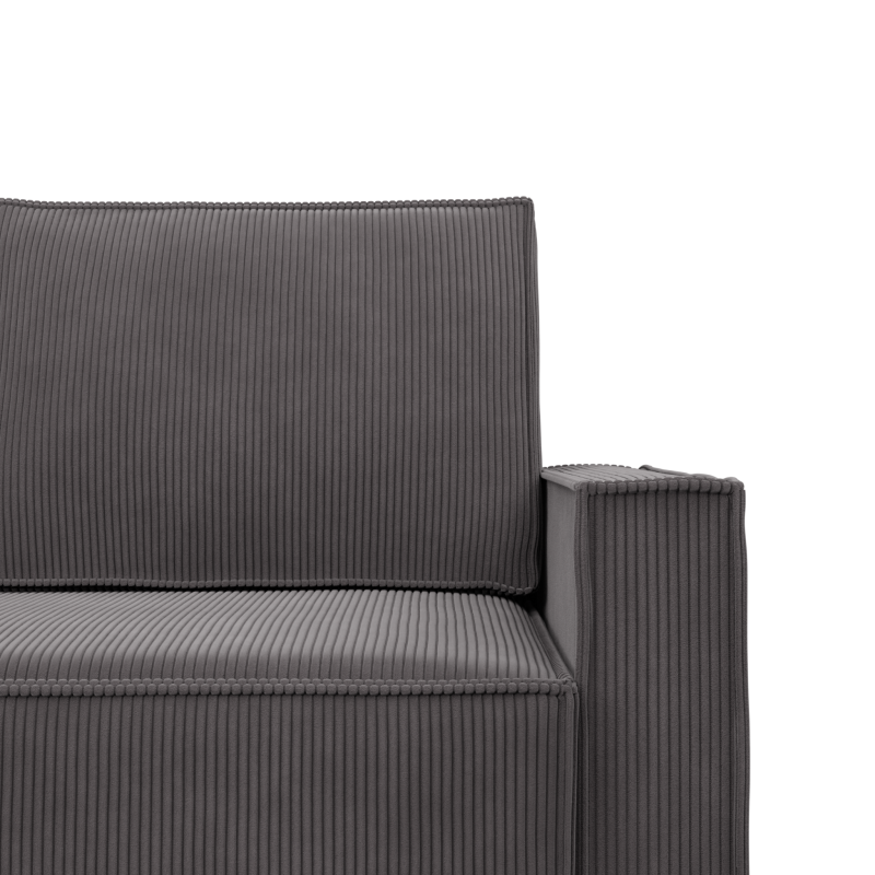 Corner Sofa NOTO, Color - DARK GRAY - Poso 022 Corner Sofa NOTO, Color - DARK GRAY - Poso 022