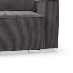 Corner Sofa NOTO, Color - DARK GRAY - Poso 022 Corner Sofa NOTO, Color - DARK GRAY - Poso 022
