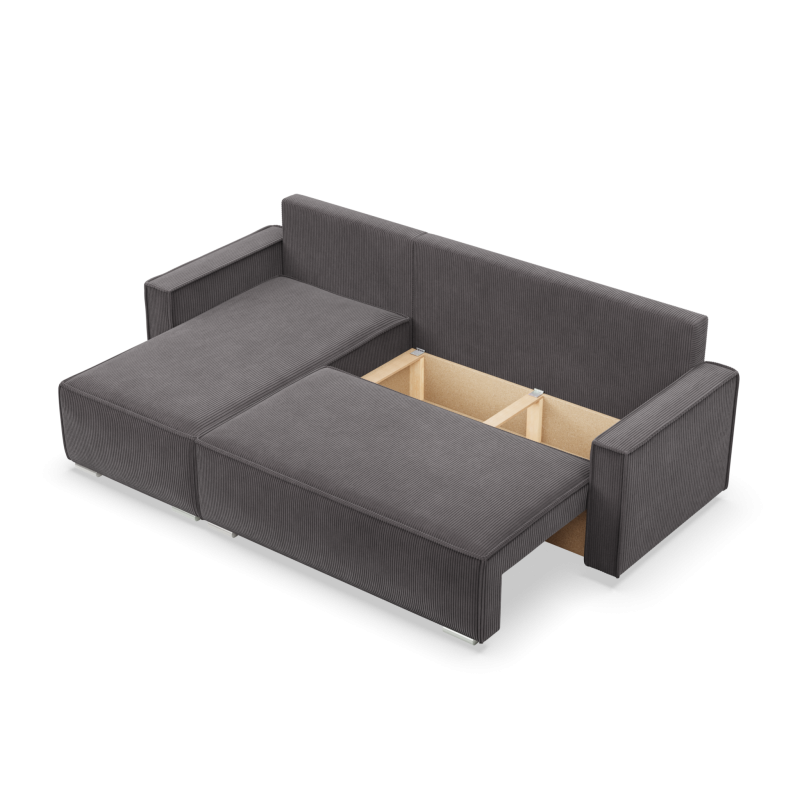 Corner Sofa NOTO, Color - DARK GRAY - Poso 022 Corner Sofa NOTO, Color - DARK GRAY - Poso 022