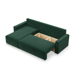 NOTO Corner Sofa, Color - BOTTLE GREEN - Poso 014 NOTO Corner Sofa, Color - BOTTLE GREEN - Poso 014