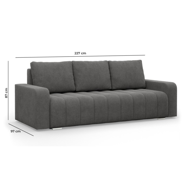 Sofa ABRIELLE, Color - GRAY Sofa ABRIELLE, Color - GRAY