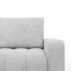 ABRIELLE Corner Sofa, Color - LIGHT GRAY ABRIELLE Corner Sofa, Color - LIGHT GRAY