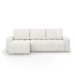 ABRIELLE Ecksofa, Farbe - CREME ABRIELLE Ecksofa, Farbe - CREME