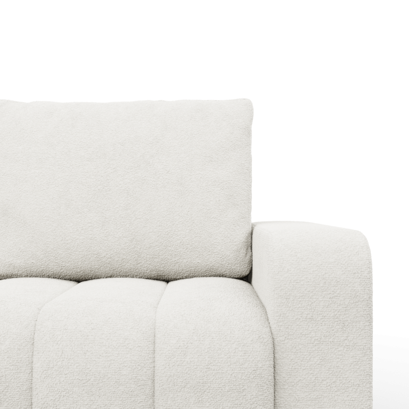 ABRIELLE Corner Sofa, Color - CREAM ABRIELLE Corner Sofa, Color - CREAM