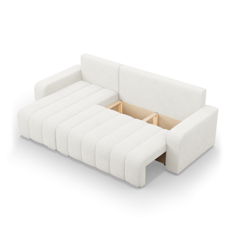 ABRIELLE Corner Sofa, Color - CREAM ABRIELLE Corner Sofa, Color - CREAM