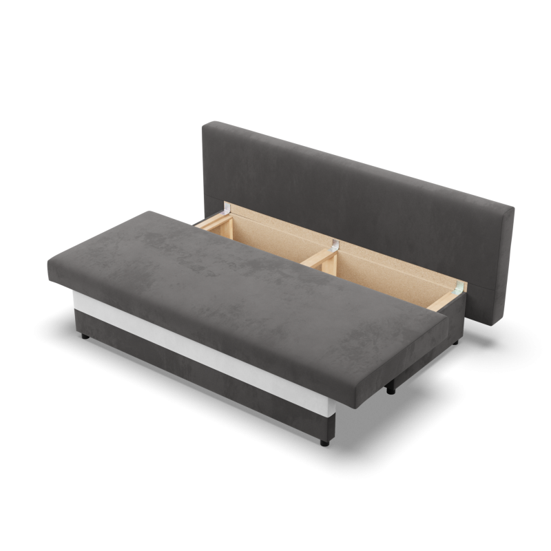 NOLA Sofa, Filling - Foam, Color - GRAY + WHITE NOLA Sofa, Filling - Foam, Color - GRAY + WHITE