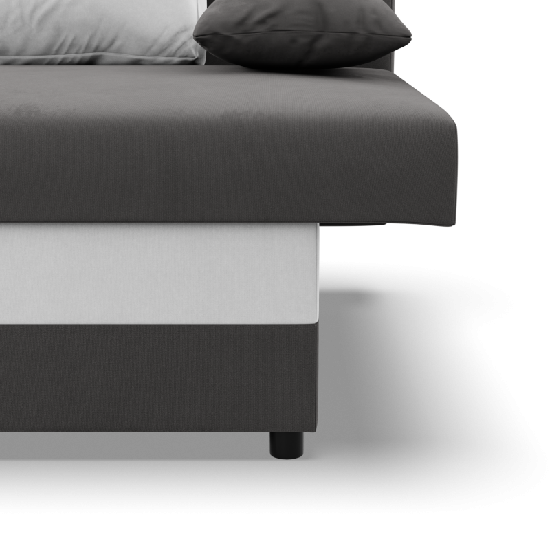 NOLA Sofa, Filling - Foam, Color - GRAY + WHITE NOLA Sofa, Filling - Foam, Color - GRAY + WHITE
