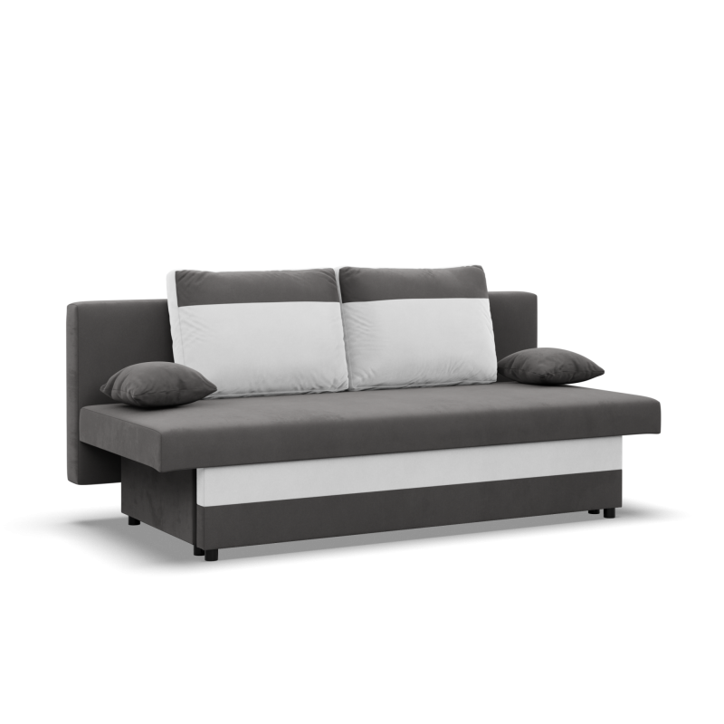 NOLA Sofa, Filling - Foam, Color - GRAY + WHITE NOLA Sofa, Filling - Foam, Color - GRAY + WHITE