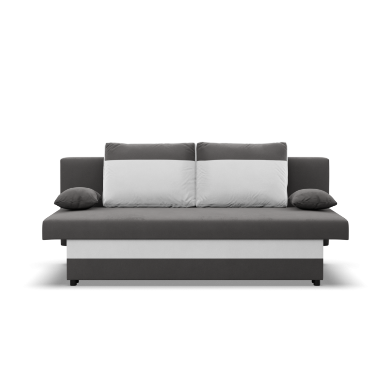 NOLA Sofa, Filling - Foam, Color - GRAY + WHITE NOLA Sofa, Filling - Foam, Color - GRAY + WHITE
