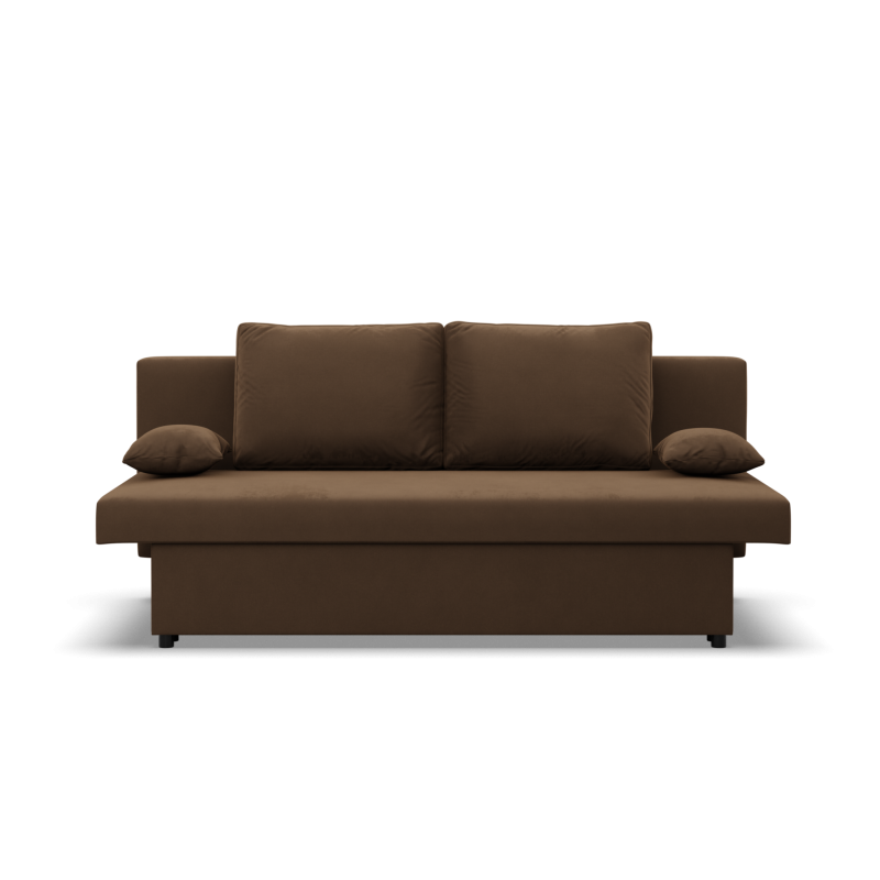 NOLA Sofa, Filling - Foam, Color - BROWN NOLA Sofa, Filling - Foam, Color - BROWN
