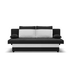 NOLA Sofa, Filling - Foam, Color - BLACK + WHITE NOLA Sofa, Filling - Foam, Color - BLACK + WHITE