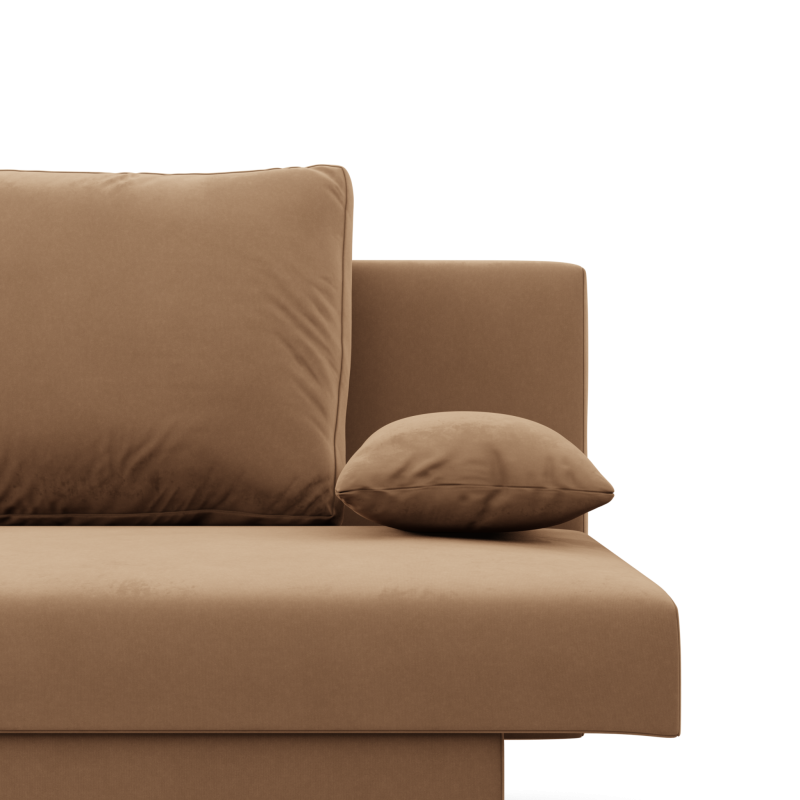 NOLA Sofa, Filling - Foam, Color - CAPPUCCINO NOLA Sofa, Filling - Foam, Color - CAPPUCCINO