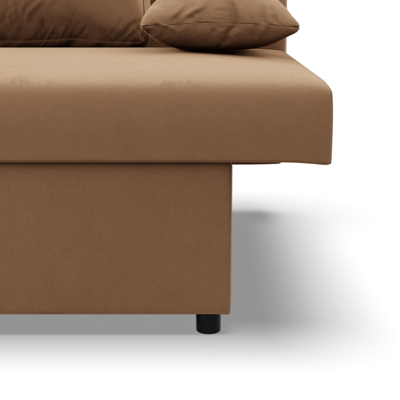 NOLA Sofa, Filling - Foam, Color - CAPPUCCINO NOLA Sofa, Filling - Foam, Color - CAPPUCCINO